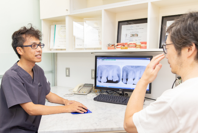 世界基準の医学的根拠に基づき、診査・診断を行います